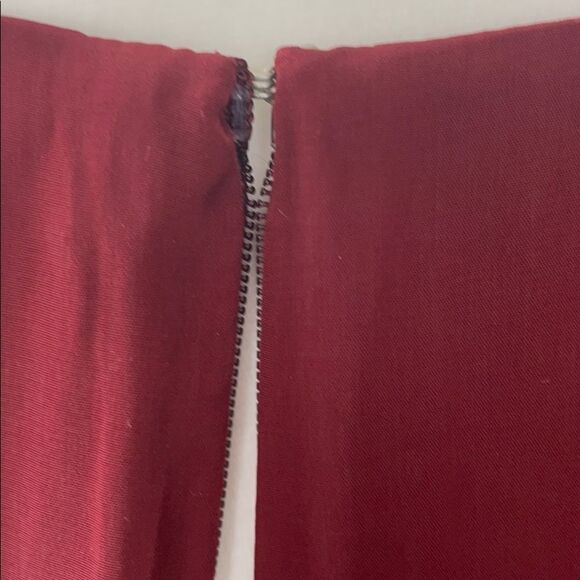 Old Navy Red Printed Sleeve Shift Dress. Size Medium. NWT. Minimalist Lagenlook. - Picture 7 of 12